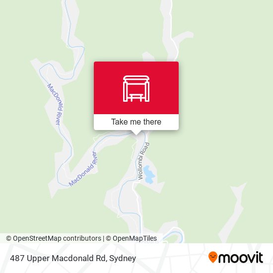 487 Upper Macdonald Rd map