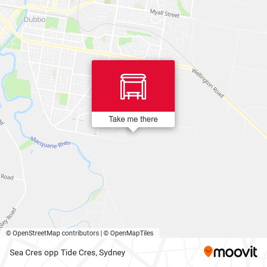 Sea Cres opp Tide Cres map