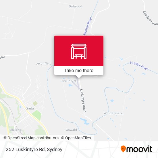 252 Luskintyre Rd map