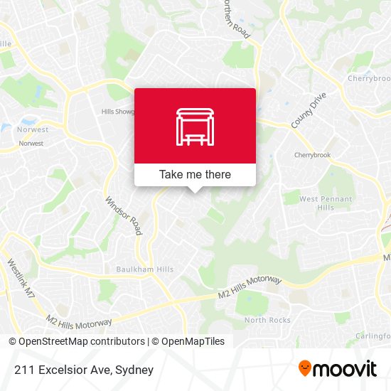 211 Excelsior Ave map