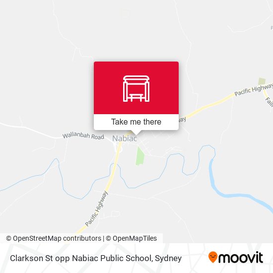 Clarkson St opp Nabiac Public School map
