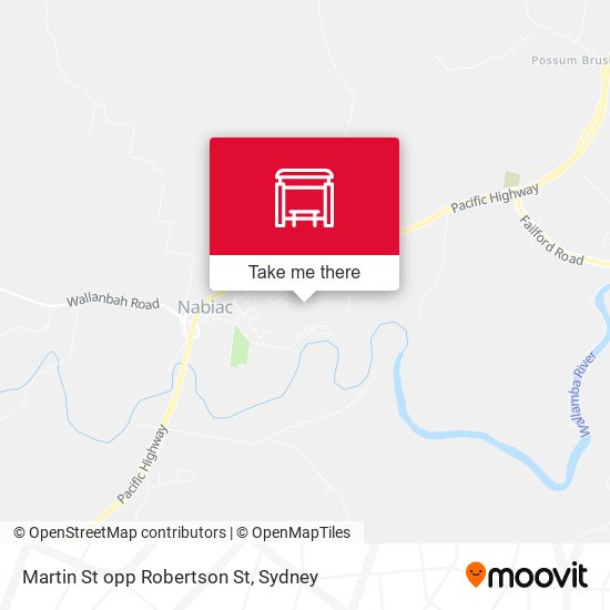 Martin St opp Robertson St map