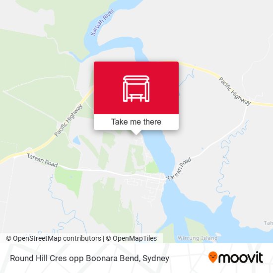 Round Hill Cres opp Boonara Bend map