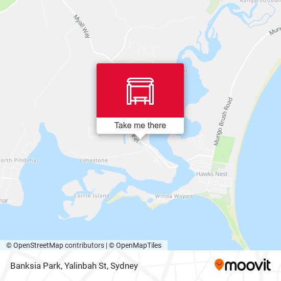 Banksia Park, Yalinbah St map