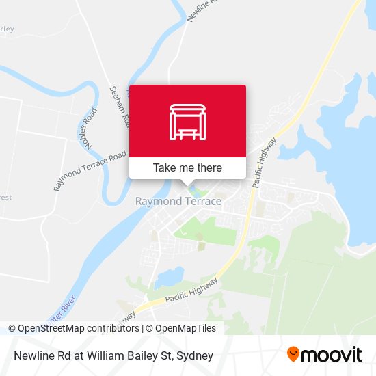Newline Rd at William Bailey St map