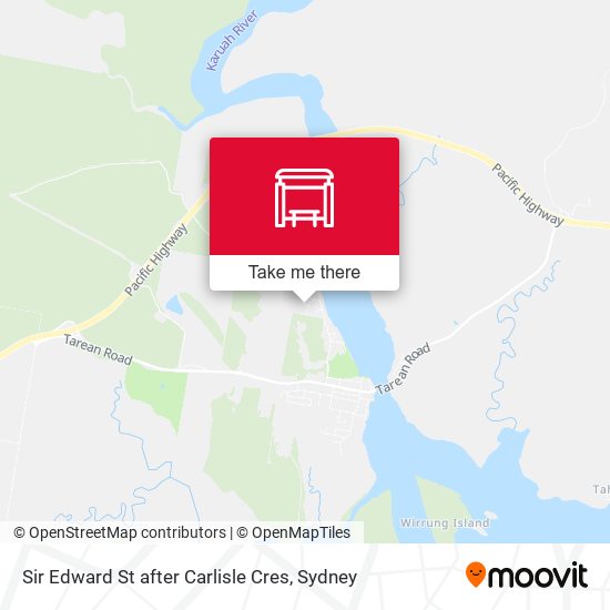 Sir Edward St after Carlisle Cres map