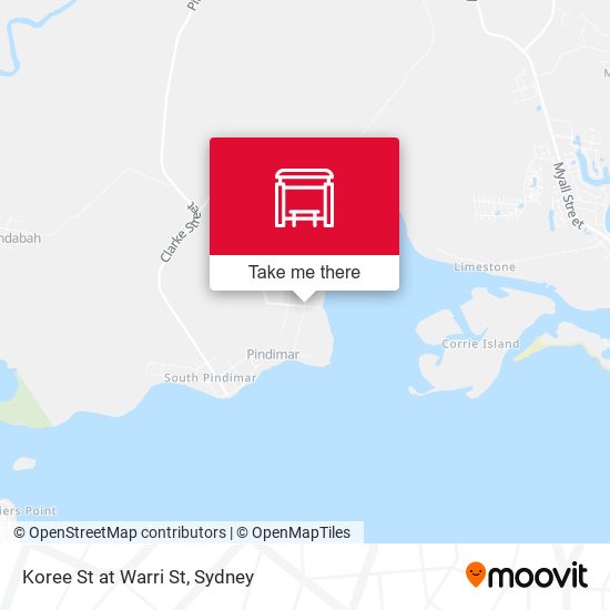 Koree St at Warri St map