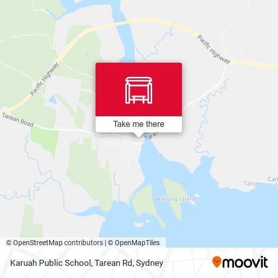 Karuah Public School, Tarean Rd map