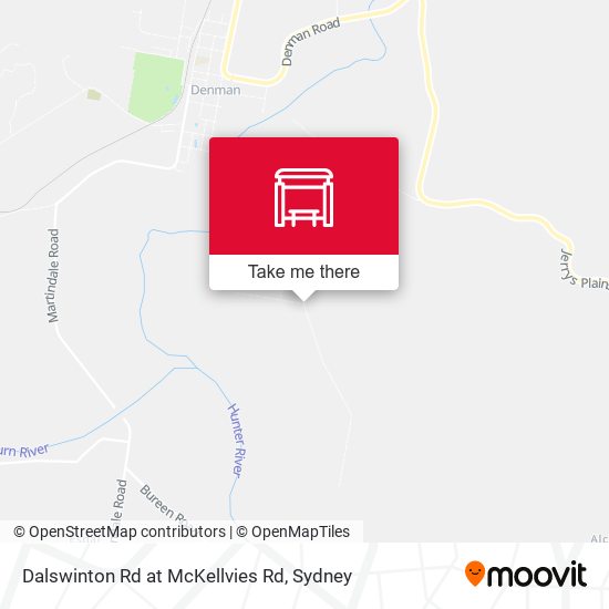 Dalswinton Rd at McKellvies Rd map