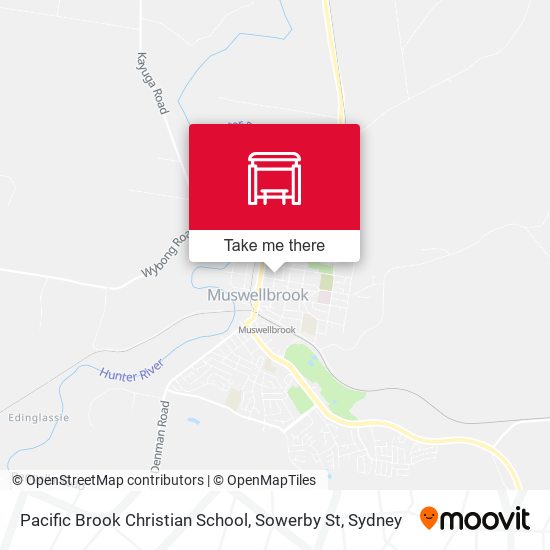 Pacific Brook Christian School, Sowerby St map