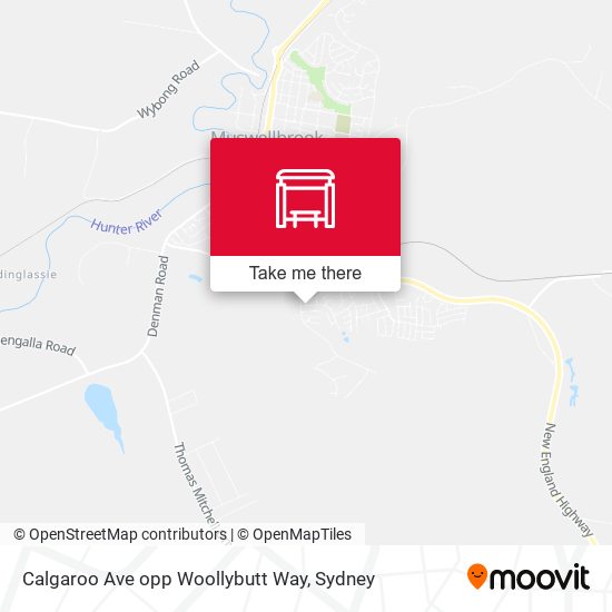 Calgaroo Ave opp Woollybutt Way map
