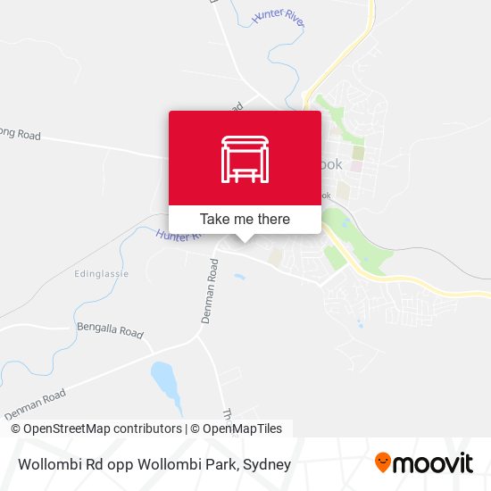 Wollombi Rd opp Wollombi Park map