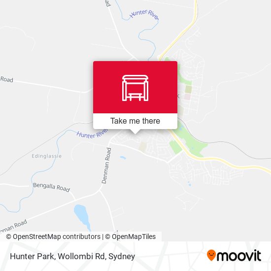 Hunter Park, Wollombi Rd map