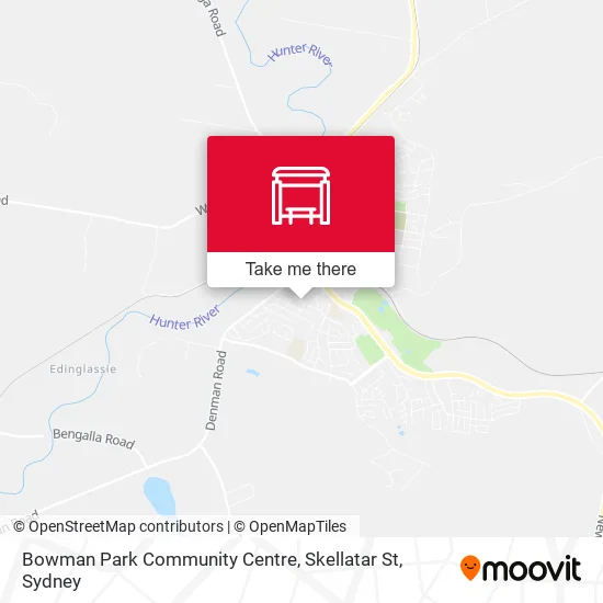Bowman Park Community Centre, Skellatar St map
