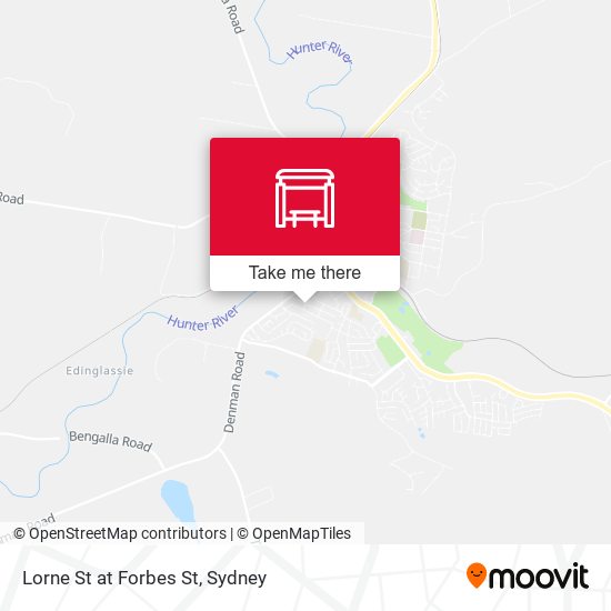 Lorne St at Forbes St map