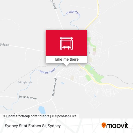 Sydney St at Forbes St map