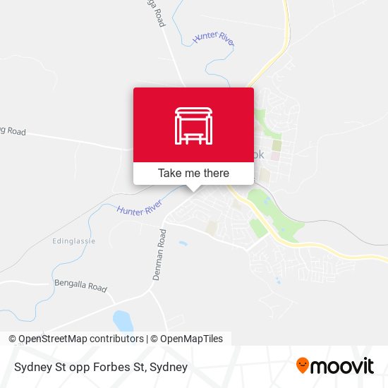 Sydney St opp Forbes St map
