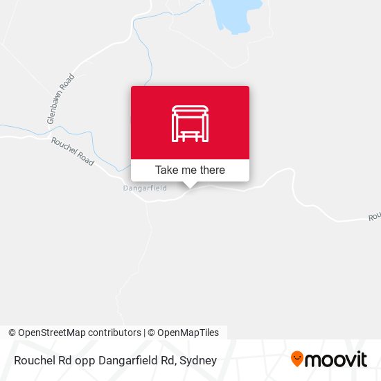 Rouchel Rd opp Dangarfield Rd map