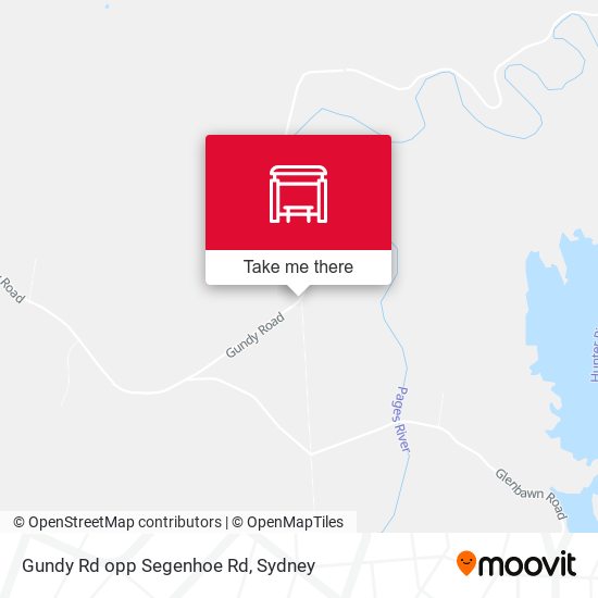Gundy Rd opp Segenhoe Rd map