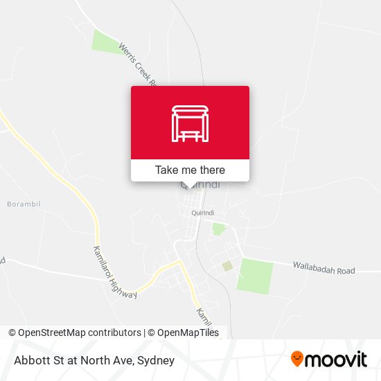 Abbott St at North Ave map