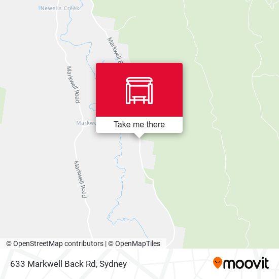 633 Markwell Back Rd map