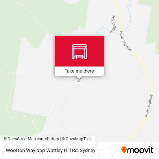 Wootton Way opp Wattley Hill Rd map