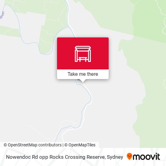 Nowendoc Rd opp Rocks Crossing Reserve map