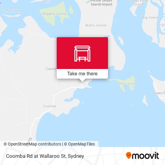 Mapa Coomba Rd at Wallaroo St