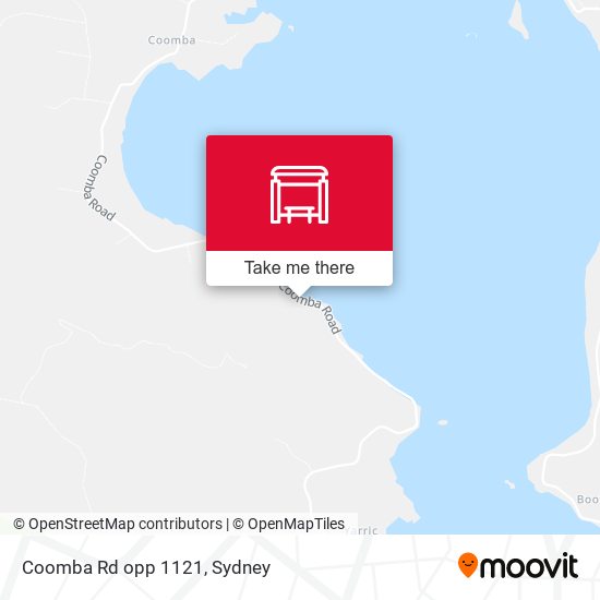 Coomba Rd opp 1121 map