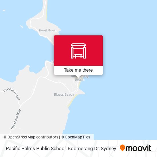 Pacific Palms Public School, Boomerang Dr map