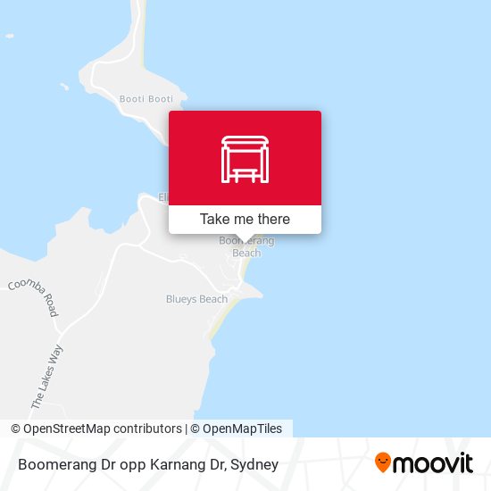 Boomerang Dr opp Karnang Dr map