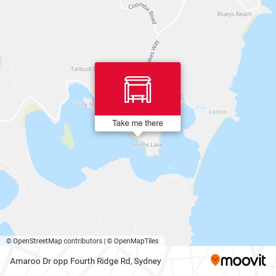 Amaroo Dr opp Fourth Ridge Rd map