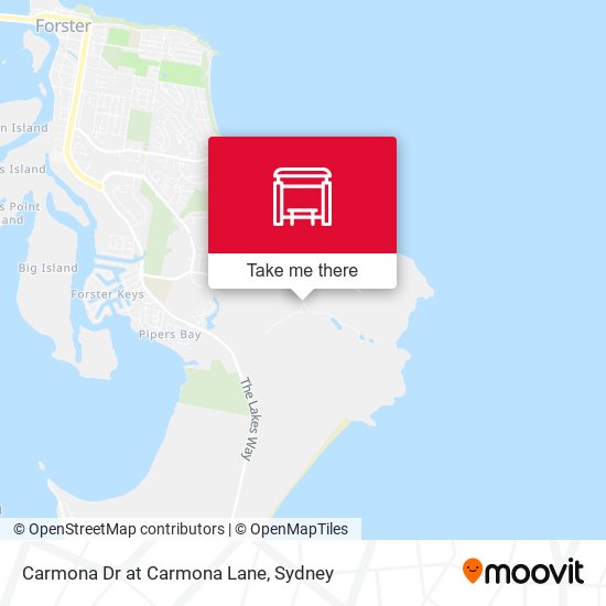 Carmona Dr at Carmona Lane map