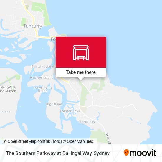 The Southern Parkway at Ballingal Way map
