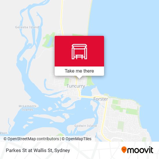 Parkes St at Wallis St map