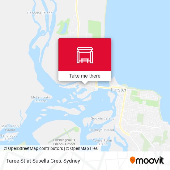 Taree St at Susella Cres map