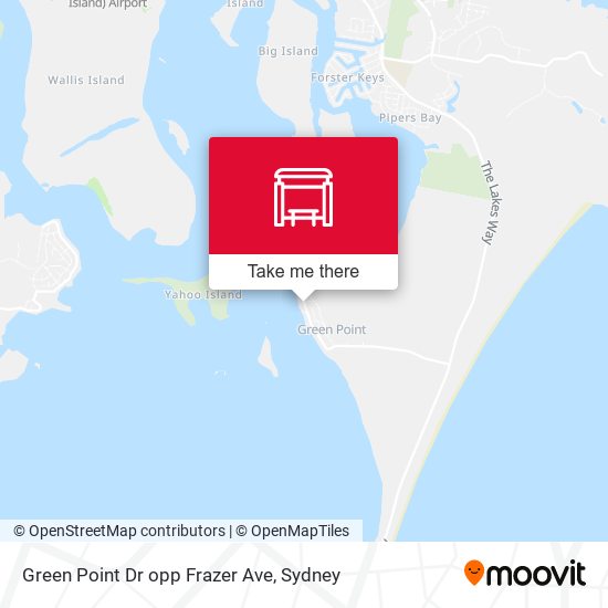 Green Point Dr opp Frazer Ave map
