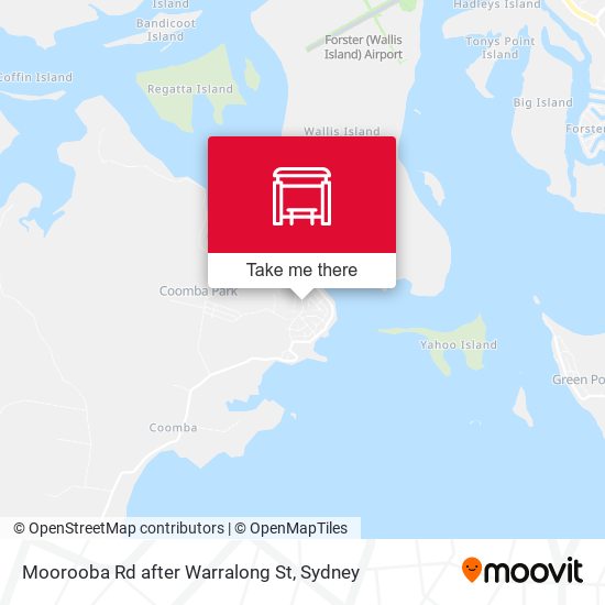 Moorooba Rd after Warralong St map