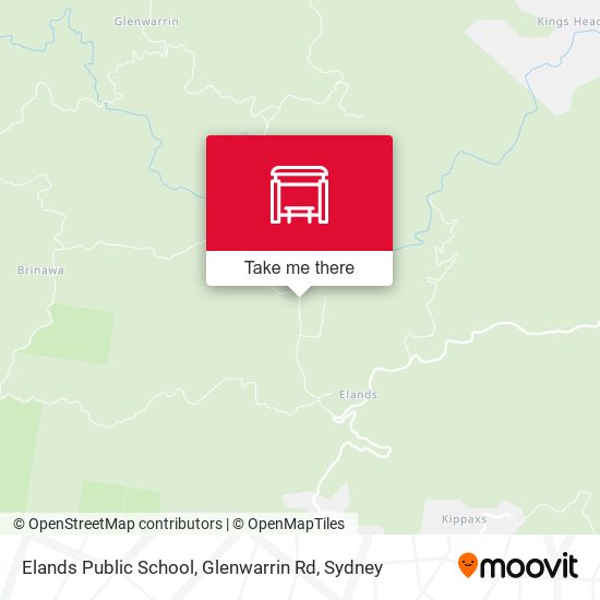 Elands Public School, Glenwarrin Rd map