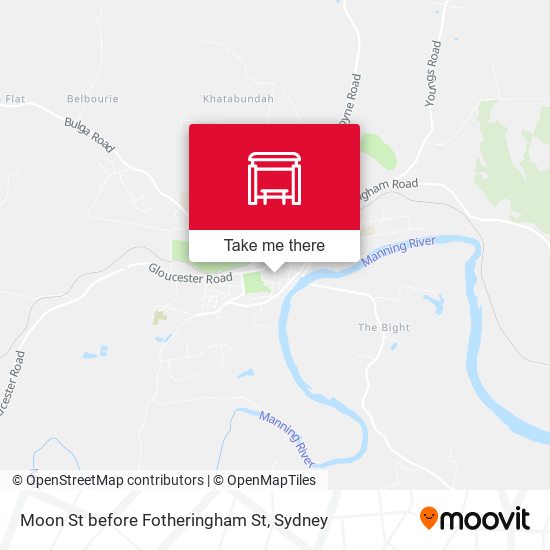 Moon St before Fotheringham St map