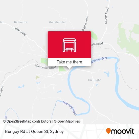 Bungay Rd at Queen St map