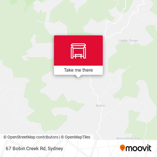 67 Bobin Creek Rd map