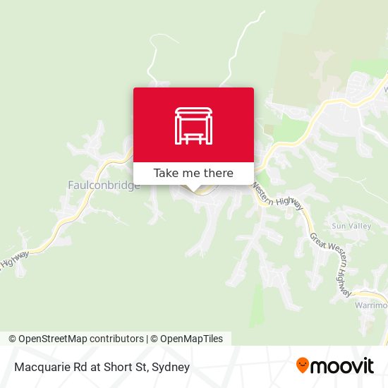 Macquarie Rd at Short St map