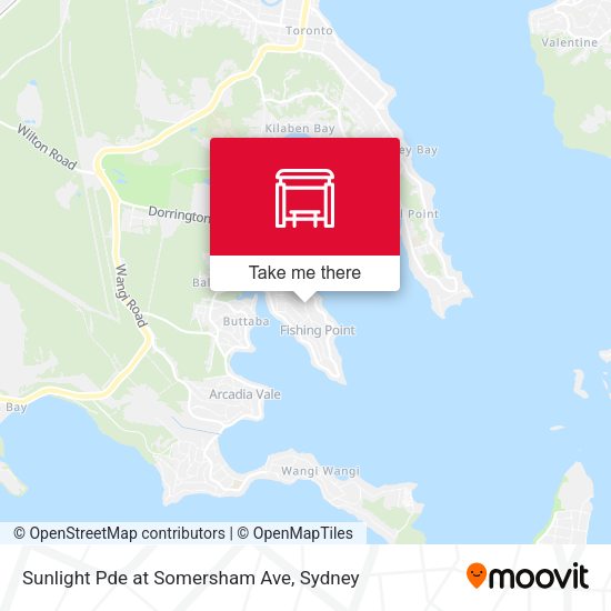 Sunlight Pde at Somersham Ave map