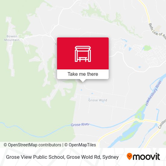 Grose View Public School, Grose Wold Rd map