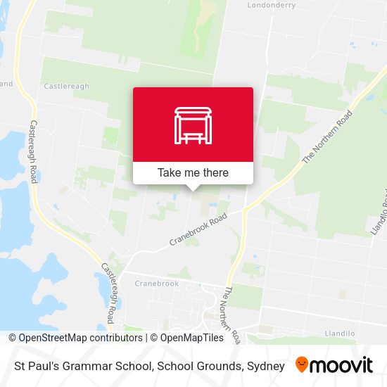 St Paul's Grammar School, School Grounds map