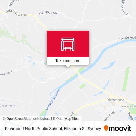 Richmond North Public School, Elizabeth St map