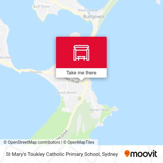 St Mary's Toukley Catholic Primary School map