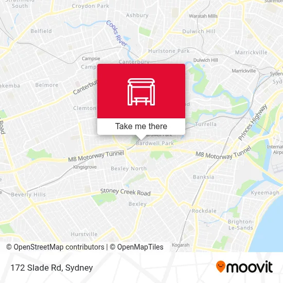 Mapa 172 Slade Rd