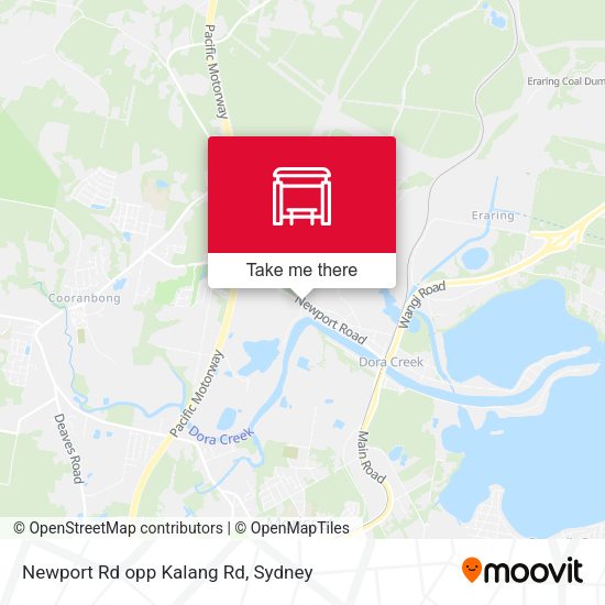Newport Rd opp Kalang Rd map